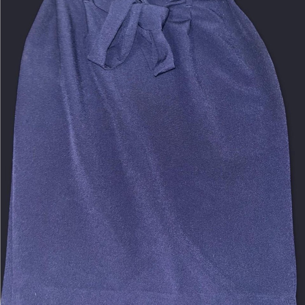 Navy Blue Liz Claiborne Pencil Skirt